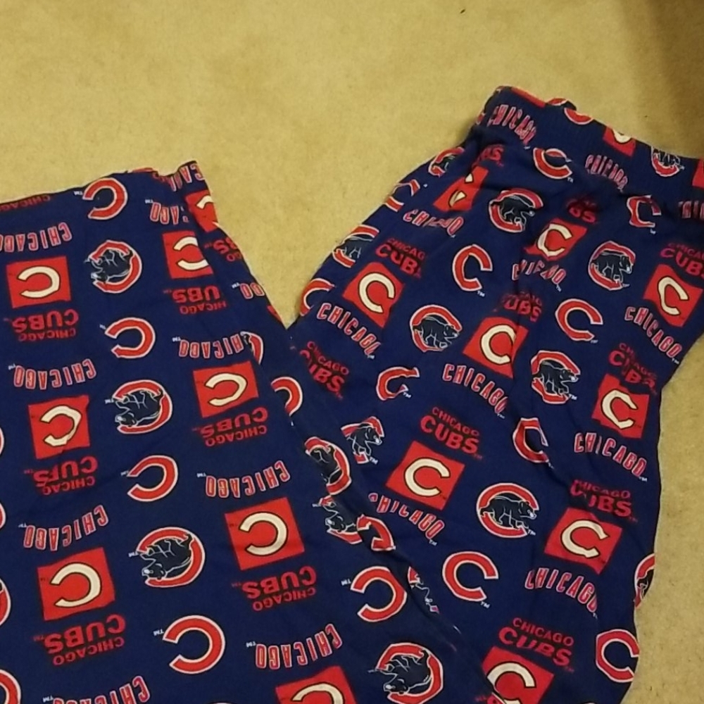 Cubs pajama bottoms